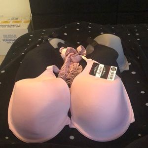 3 pack Angelina 36DDD (36F) razorback bra